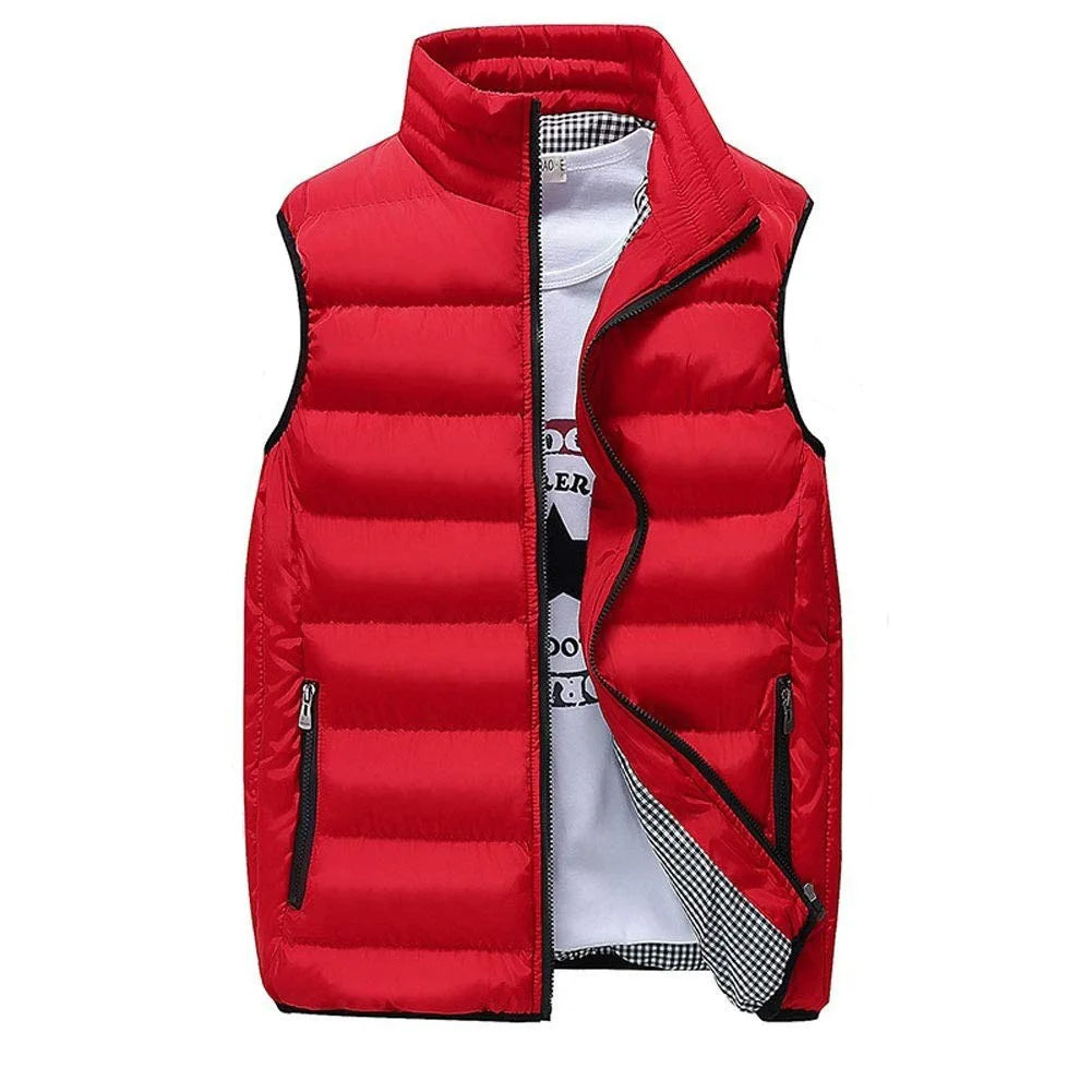 Men’s Heated Vest – Windproof Electric Heated Jacket, USB Rechargeable, Sleeveless Winter Warm Thermal Waistcoa
