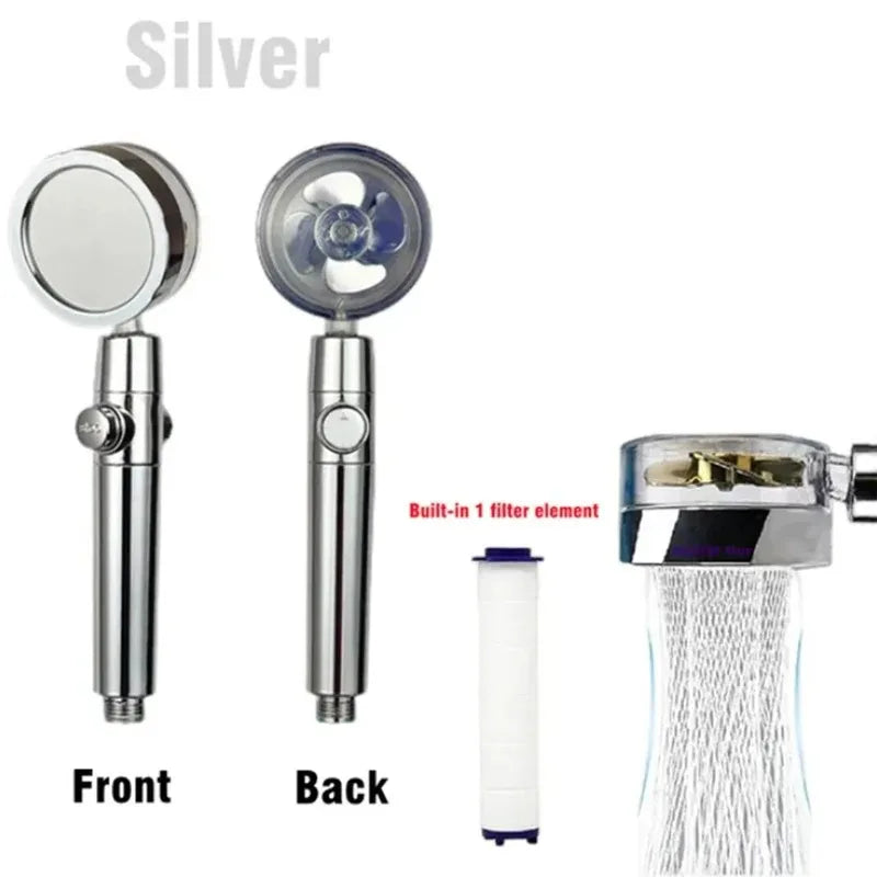 High-Pressure Filtered Shower Head for Spa Experience