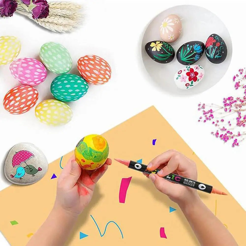 Double-End Art Markers for Kids & Adults