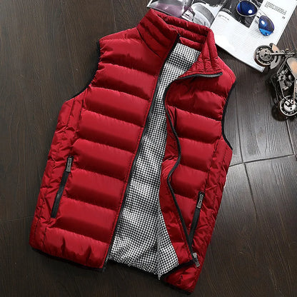 Men’s Heated Vest – Windproof Electric Heated Jacket, USB Rechargeable, Sleeveless Winter Warm Thermal Waistcoa