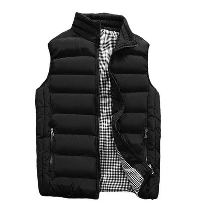 Men’s Heated Vest – Windproof Electric Heated Jacket, USB Rechargeable, Sleeveless Winter Warm Thermal Waistcoa